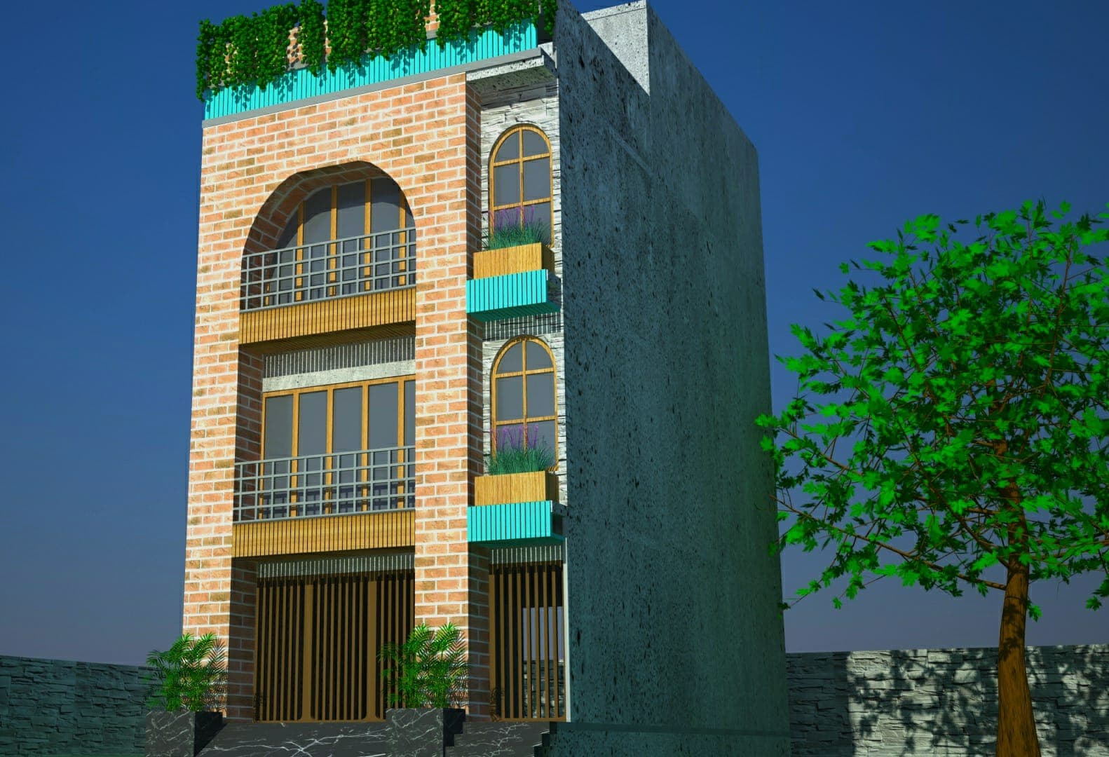 Hospital Building at Anjar