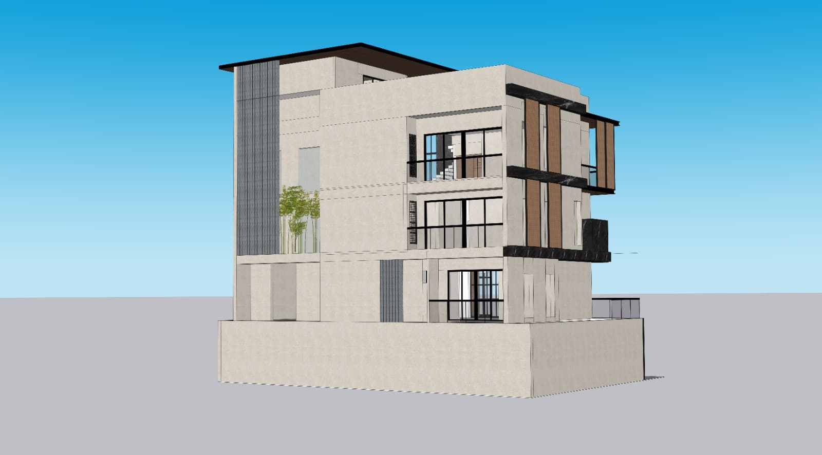 Residential Unit G+3.5 at Marvel Bunglows - Vesu (Plot 9 & 10) image 2